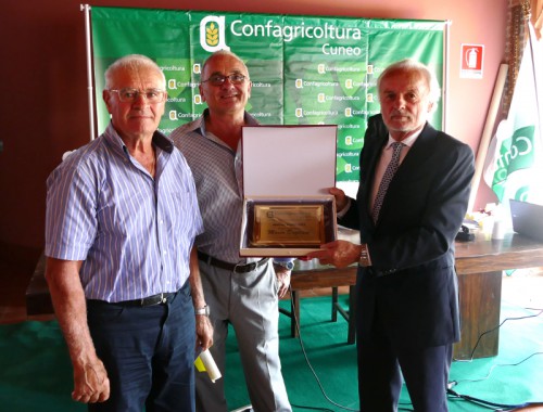 Da sinistra: Mario Dogliani, Valter Roattino e Oreste Massimino