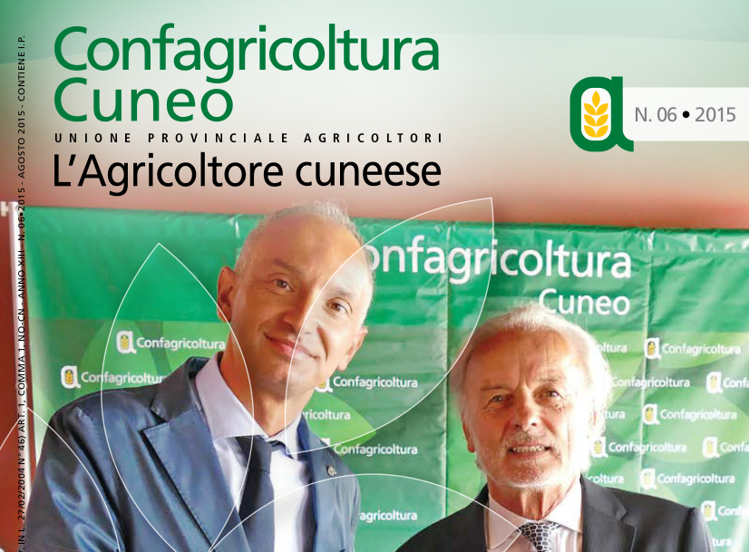 Copertina Agricoltore Cuneese - n.6/2015