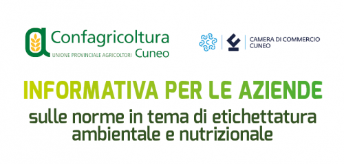 etichettatura ambientale e nutrizionale