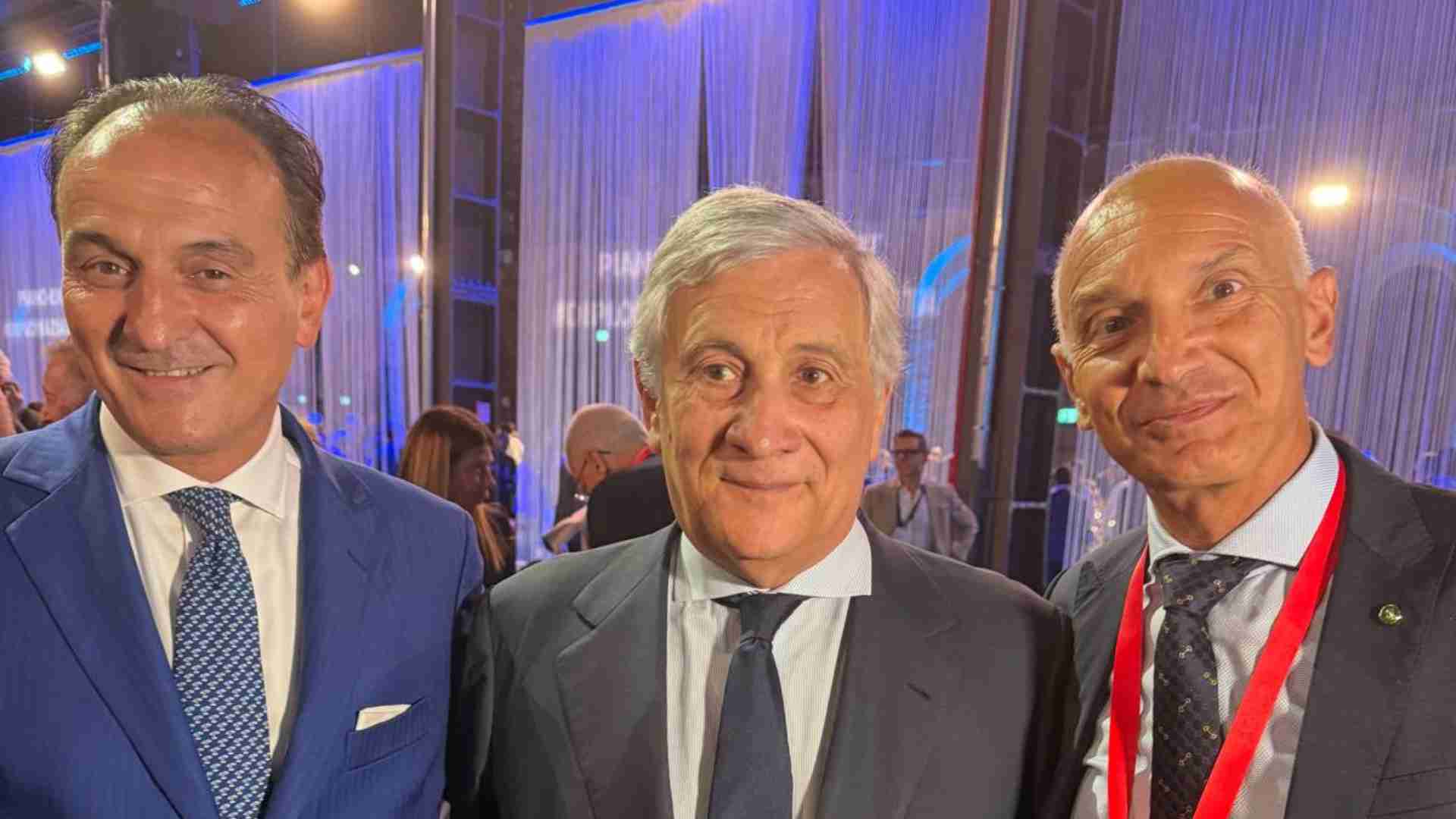 Allasia, Tajani, Cirio