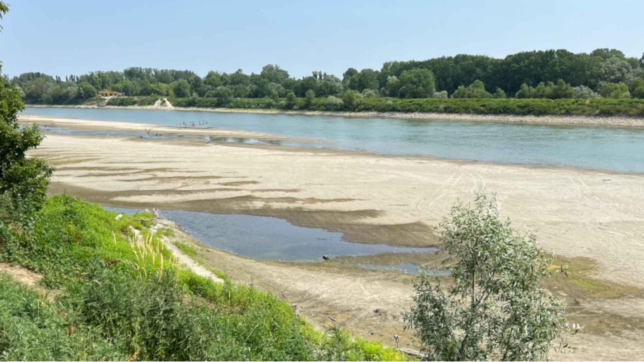 fiume in secca