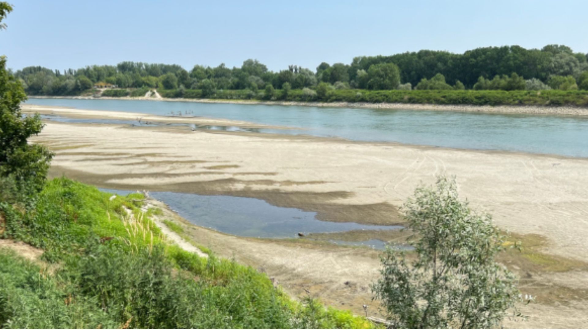 fiume in secca